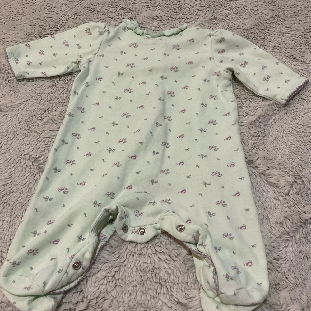 Gymboree Pink and Green Footies for Cozy Comfort